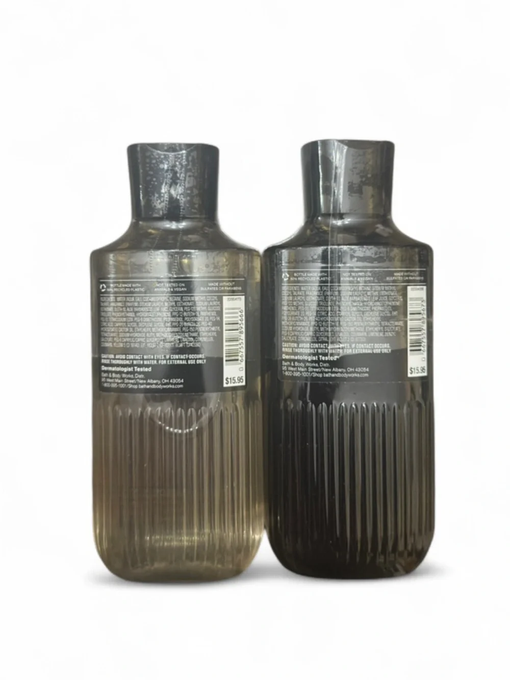 Bath & Body Works (Set of 2) Graphite/Noir Men’s Body Wash (New/Sealed)